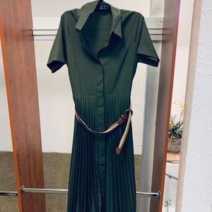 Green Cocktail Dress